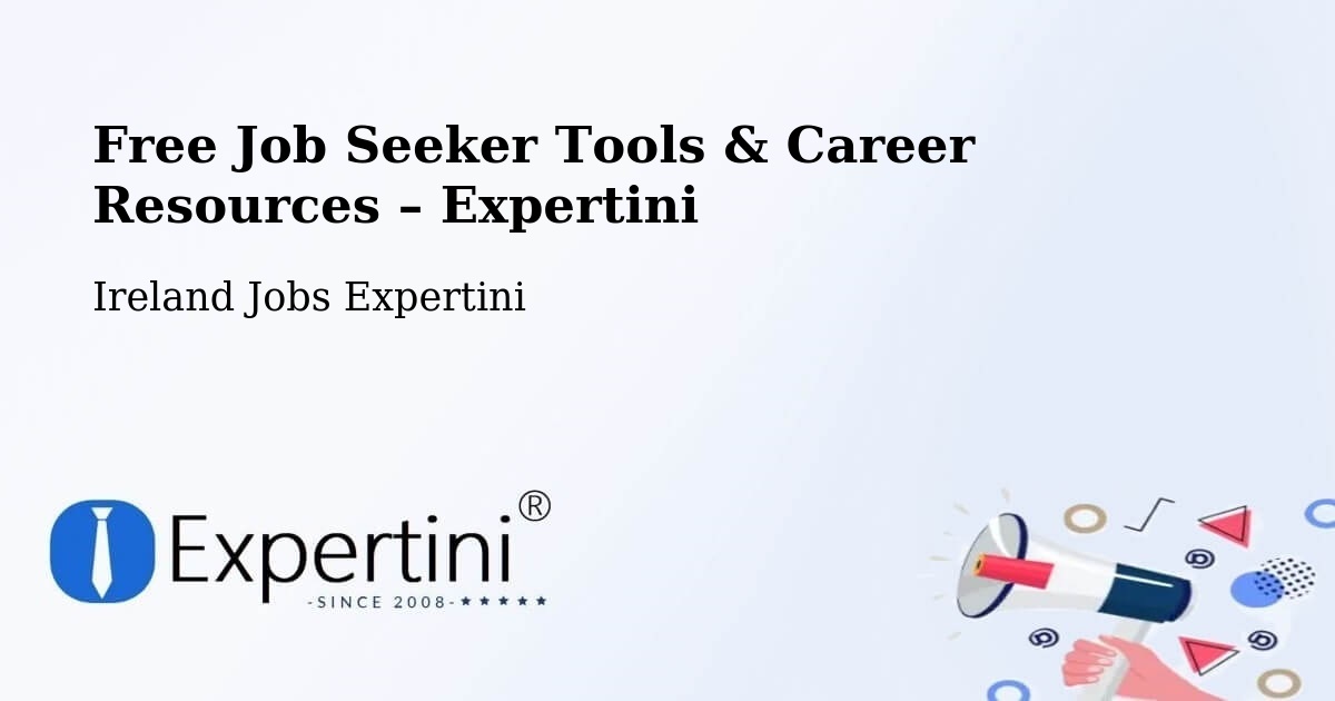 Free Job Seeker Tools & Career Resources – Blanchardstown - Blanchardstown, Ireland Jobs Expertini